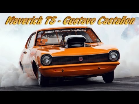 Maverick V8 aspirado TS - Gustavo Castañon - 19º Festival Brasileiro de Arrancada 2012