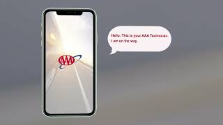Roadside Assistance on the AAA Mobile App