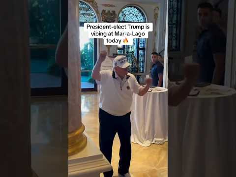 President Donald Trump - Dancing 🕺 #donaldtrump #dance #trumpnews #trump #trump2025 #usa #maga #fyp