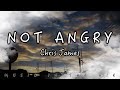 Not Angry - Chris James『I'm not angry anymore Just a little bit let down』【動態歌詞】