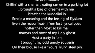 Between Friends /LYRICS Flying Lotus Ft. Earl Sweatshirt &amp; Captain Murphy