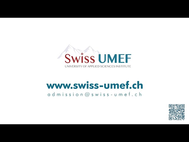 SWISS UMEF University of Applied Sciences Institute vidéo #1