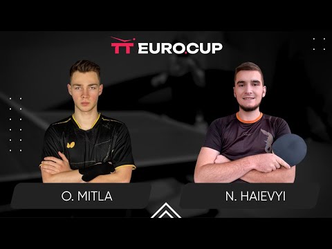 16:45 Oleksii Mitla - Nazarii Haievyi 11.04.2024 TT Euro.Cup Ukraine Master. TABLE 4