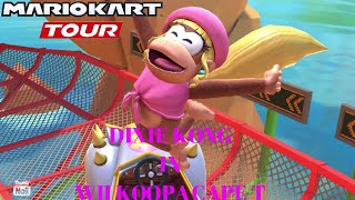 Mario Kart Tour - Dixie Kong in Wii Koopa Cape T