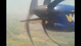 preview picture of video 'Biratnagar Airport Takeoff'