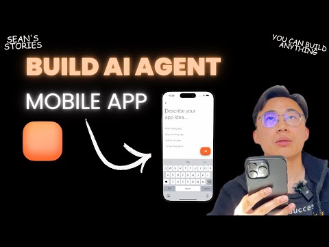 You Can Build AI Agent Mobile App (No Code) With VibeCodeApp in 12 min | RAG, Vector DB, Expo Go