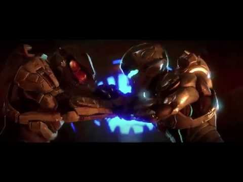 Master Chief vs Agent Locke (Sped Up)