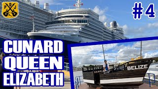 Cunard Queen Elizabeth Pt.4 - Belize City, Port Area Exploration, Lido Grill Lunch, Irish Pub Tunes