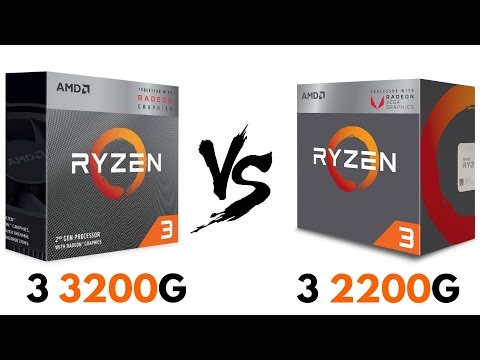 Ryzen 3 3200G vs Ryzen 3 2200G | Test in GAMES & BENCHMARKS | Ryzen 3 2200G vs Ryzen 3 3200G