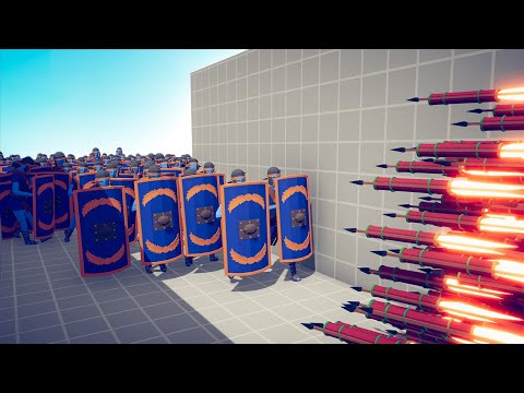 100x SHIELD BEARER vs EVERY GOD - TABS | Totally Accurate Battle Simulator 2023