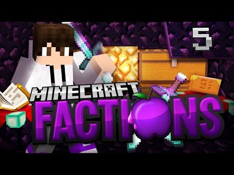 Minecraft Factions Let's Play: E5 - Funny Raid!