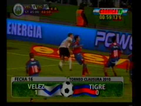 VELEZ 1 TIGRE 0 CLAUSURA 2010.WMV