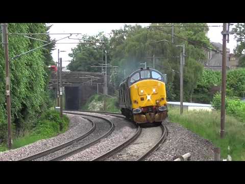 37419/37611 0k27 Carlisle - Crewe engine move, 2nd July 2015