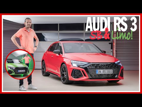 Audi RS 3 Sportback und Limousine mit 400 PS und 500 Nm (2021): DIESE FEATURES sind NEU! - REVIEW