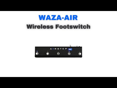 WAZA-AIR Wireless Footswitch - AIRSTEP BW Edition