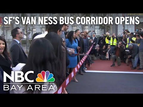 SF's First Rapid Transit Corridor Opens Along Van Ness Avenue