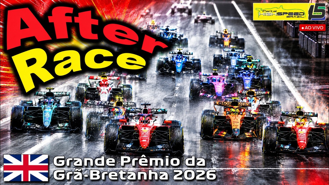 🏁 AO VIVO | Fórmula 1 - GP da Grã-Bretanha 2026 | AFTER RACE