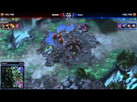 SC2 - Daily Masters - ZvZ - XiGua vs Sen