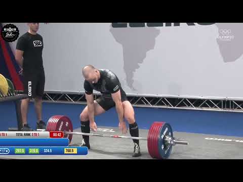 Timothy Monigatti - 2nd Place 778kg Total *WR* - 74kg Class 2023 IPF World Classic Championship