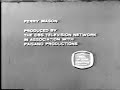 CBS Television Network Paisano Productions 1963 Viacom Enterprises V Of Doom Low Toned 1976