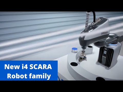 Introducing OMRON’s new i4 SCARA Robot family