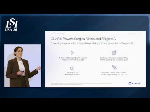 Amy Lorincz, Vope - AI vision enhancement for safer endoscopic surgery | LSI USA '26