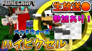 【参加型マイクラ】サーバーでミニゲームをやる【視聴者参加あり】