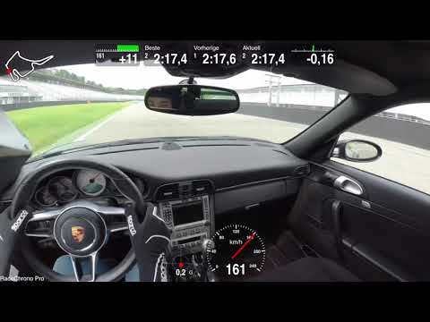 Hockenheimring Touristenfahrt 17.7.2021 mit dem Porsche 911 | 997 auf der Rennstrecke