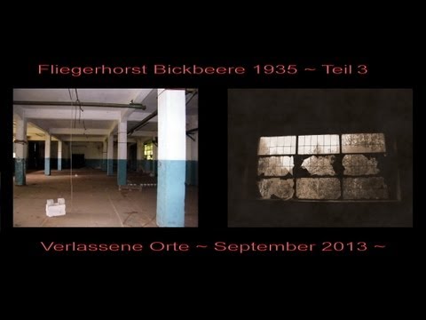 WW2 Fliegerhorst Bickbeere - 357 ОШАП/485 ОБВП - Brandis - Teil 3 ~ Lost Places 20 ~ 01.09.2013