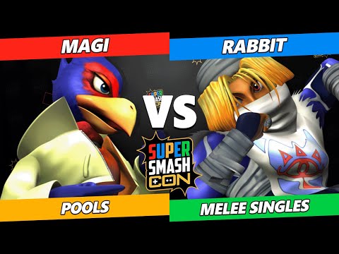 SSC 2022  - Magi (Falco) Vs. Rabbit (Sheik) Smash Melee Tournament