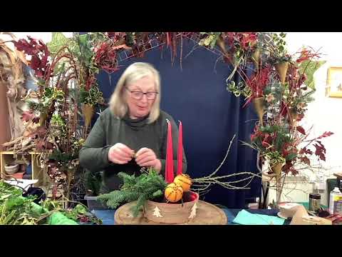 Keep Well: How to make a christmas arrangement