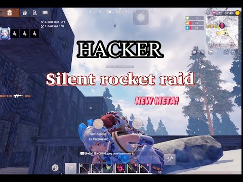 Last Day Rules of Survival l Hacker Meta l Silent Rocket Raid