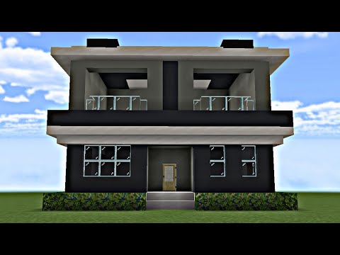EPIC Modern House Build! Minecraft tutorial