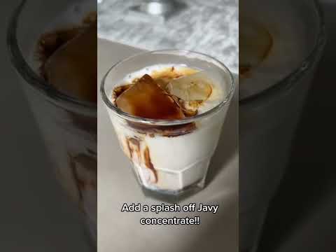 Amaretto flavored Iced Coffee!