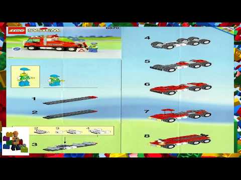 LEGO instructions - Town - Vehicles - 6670 - Rescue Rig