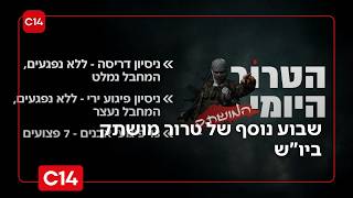 שבוע נוסף של טרור מושתק ביו"ש: מספר תושבים נפצעו מזריקות אבנים, מחבל שניסה לבצע פיגוע ירי נעצר (חדשות ערוץ 14) - התמונה מוצגת ישירות מתוך אתר האינטרנט יוטיוב. זכויות היוצרים בתמונה שייכות ליוצרה. קישור קרדיט למקור התוכן נמצא בתוך דף הסרטון