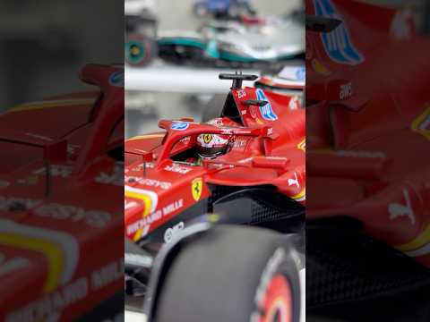 Unboxing Formula 1 Ferrari SF-24 Grand Prix de Monaco 2024 C. Leclerc - Winner Scale 1/18 Model Car