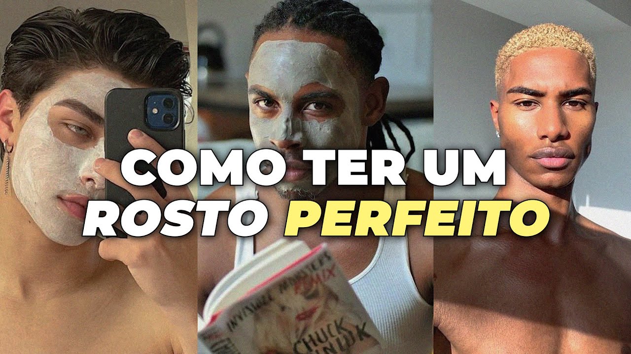 Faça isso e tenha um ROSTO PERFEITO sem GASTAR | BELEZA MASCULINA | GLOW UP