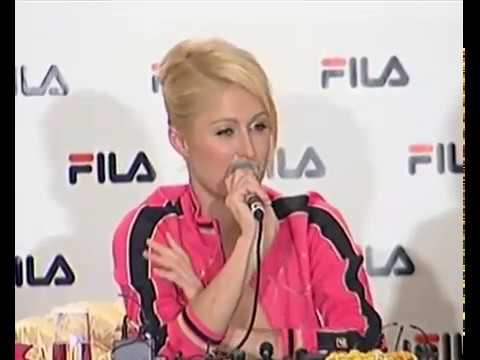Paris Hilton representing Fila in South Korea 2007 | Paris Hilton
