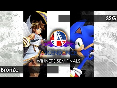 Smash 4: BronZe (Pit) V SSG (Sonic/Lucina) - Ascendance 30 Tournament SSB4