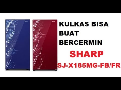 Lemari ES SHARP Shine Magneglas Series - SJ-X185MG-FB/FR