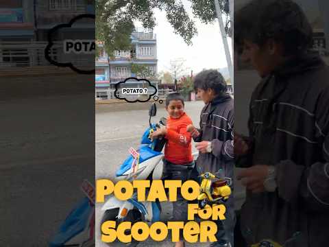 Everthing With This Potato🥔#challenge #potato #shishirdyt #shishird