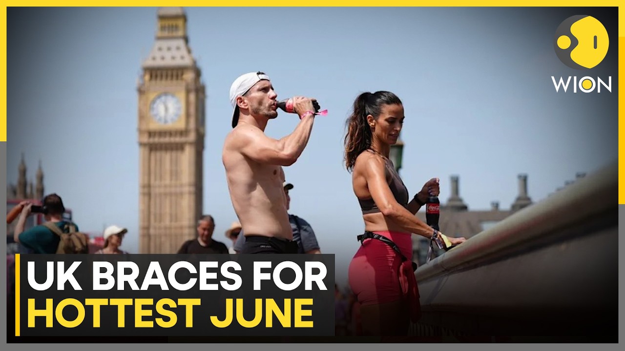 UK Braces For Hottest June On Record As Heatwave Sweeps Across Britain | WION News