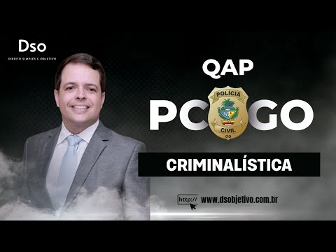 CRIMINALÍSTICA PC GO | AULA 1 GRÁTIS | CURSO DE REVISÃO E QUESTÕES | PROF. LAÉCIO CARNEIRO