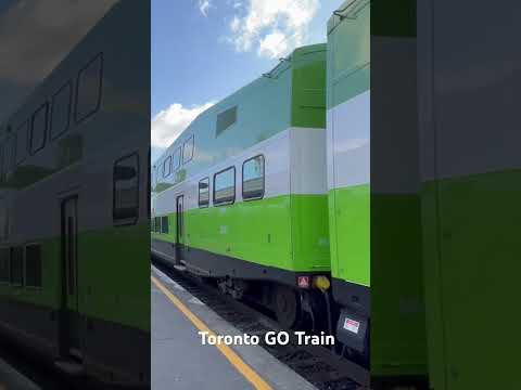 Toronto GO Train #train #subscribe  #canada #traveling #toronto #gotrain #beautiful