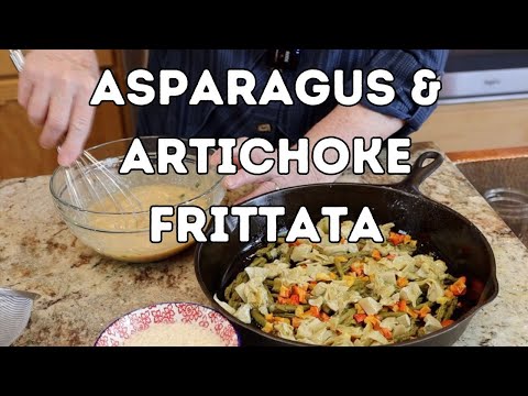 Asparagus & Artichoke Frittata