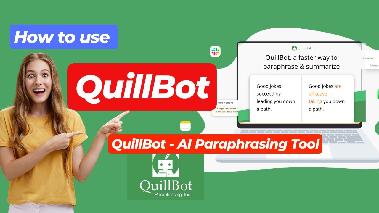 How to use QuillBot | QuillBot - AI Paraphrasing Tool | Save time & improve writing Instantly