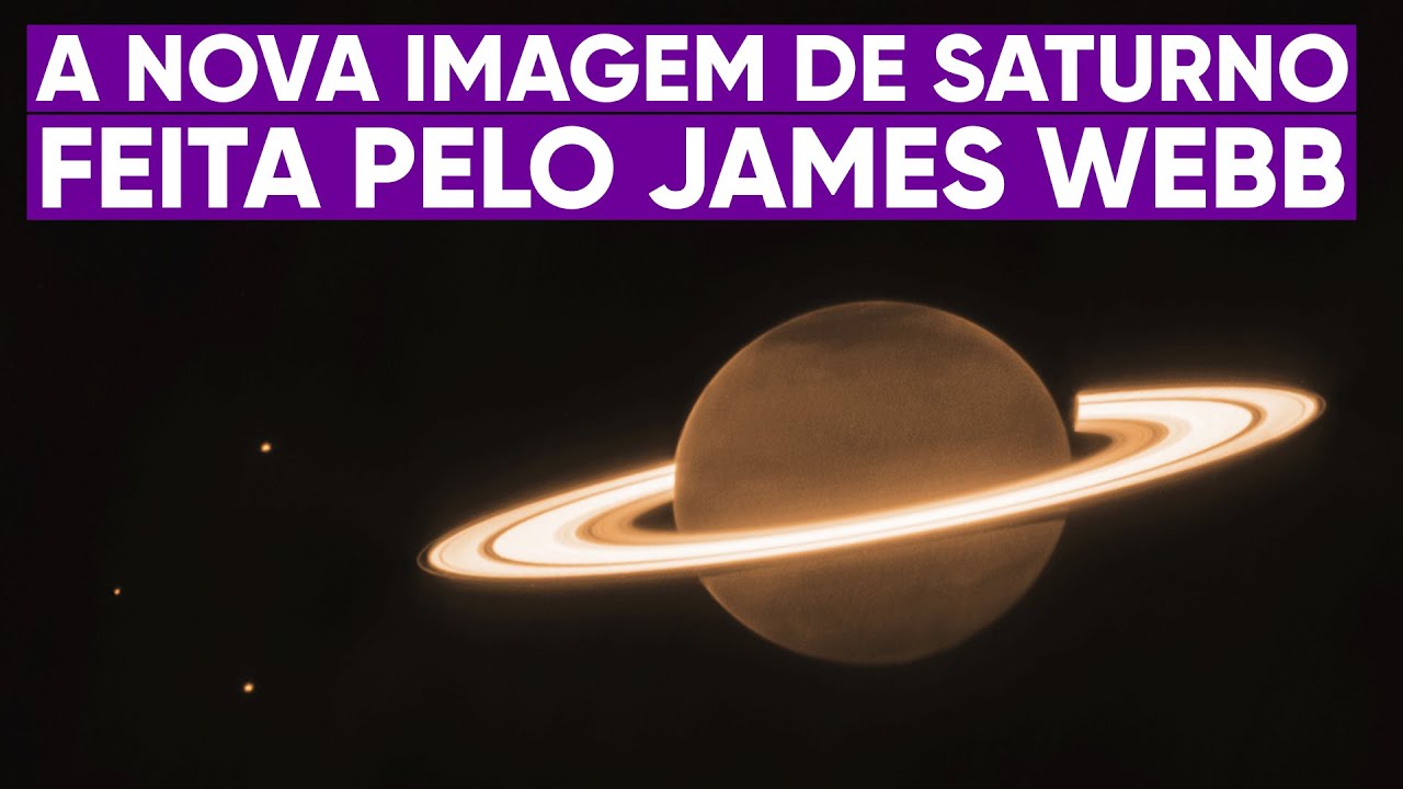 O que a nova imagem do James Webb diz sobre Saturno?