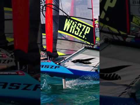 WASZP European Games 2023 - Day 2 - Championship Racing