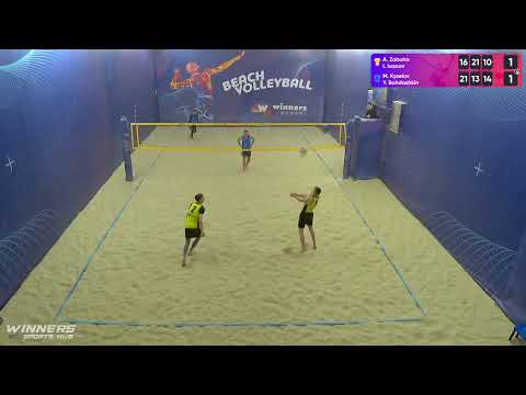 12:15 A. Zabuha / I. Ivanov - M. Kyselov / Y. Bohdashkin 13.03.2023 | Winners Beach Volleyball